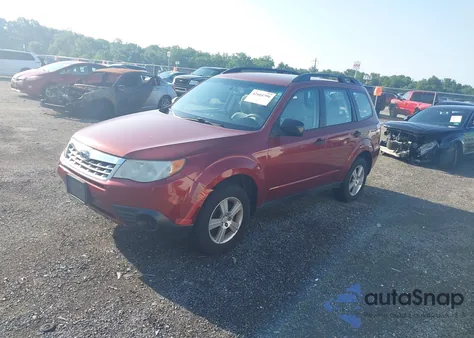 2011 Subaru Forester 2.5X from USA, damaged, VIN JF2SHABC3BH764400